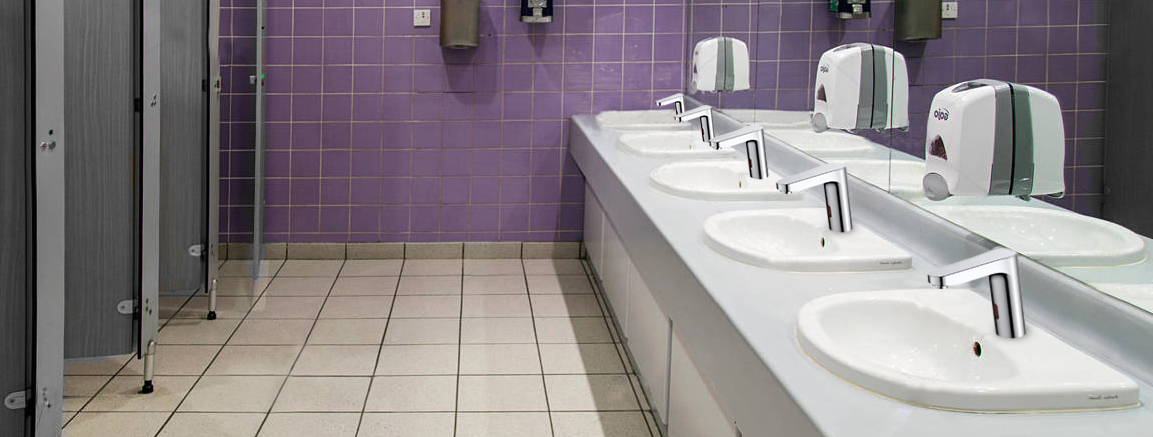 Bravat Commercial Motion Chrome Automatic Sensor Faucets