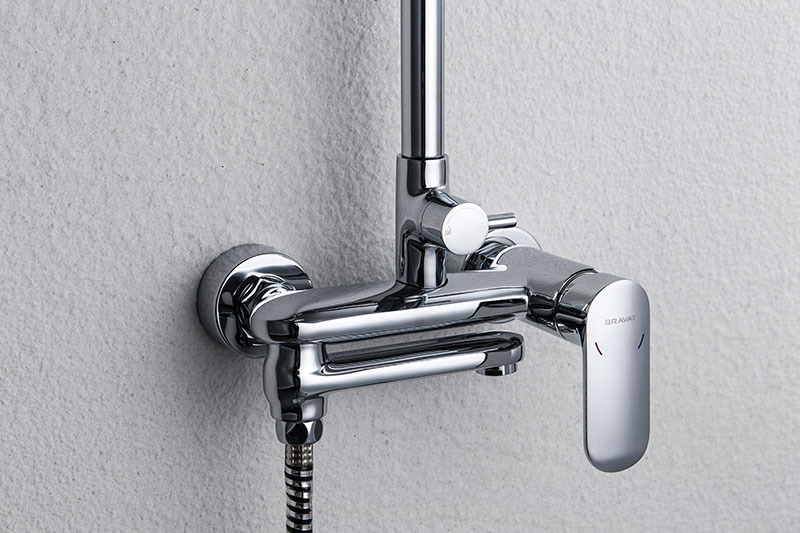 faucet-polished-chrome-shower-faucet-bath