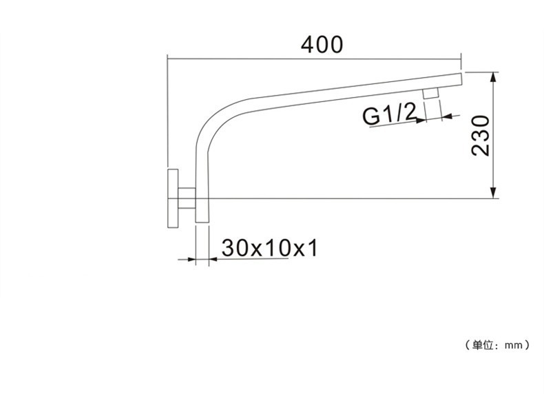shower-arm-square-shape