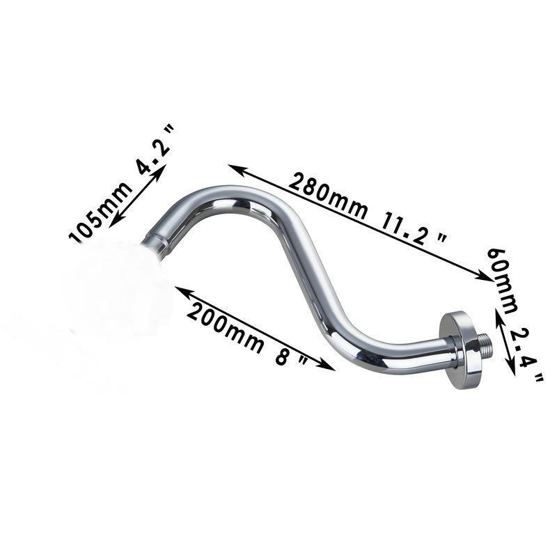 wall-mounted-brass-chrome-shower-arm